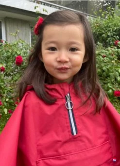 Cape De Pluie Vélo Enfant - Temps Des Grenouilles -Vêtements Soldes Magasin cape de pluie velo enfant temps des grenouilles 3