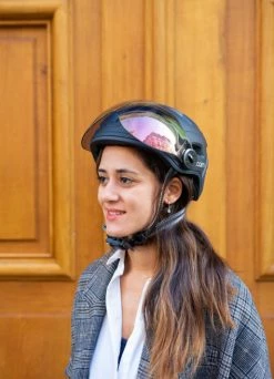 Casque Vélo Quartz Visor Led USB - Cairn -Vêtements Soldes Magasin casque velo quartz visor led usb cairn 3