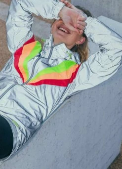 Coupe-vent Vélo Réfléchissant Florence - Gofluo -Vêtements Soldes Magasin coupe vent velo reflechissant florence gofluo 2