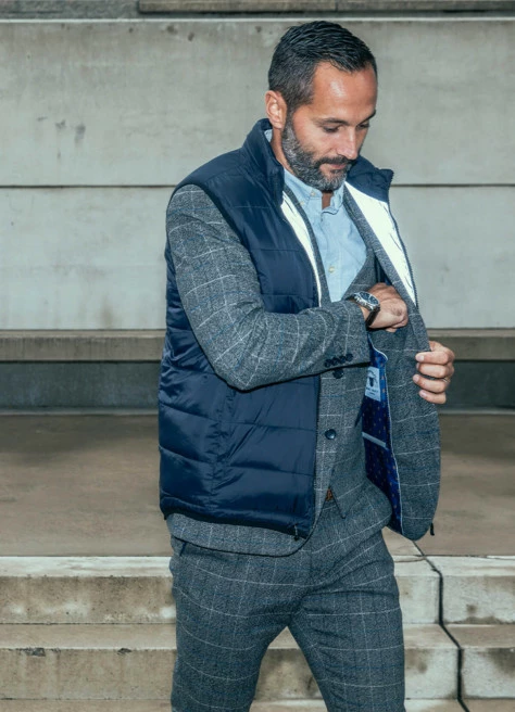 Doudoune Reversible Réfléchissante Vélo - Gofluo 2 Doudoune Reversible Réfléchissante Vélo - Gofluo – Image 2