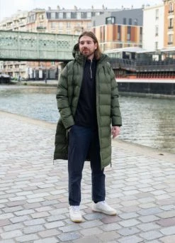 Doudoune Vélo Longue Avec Couvre-jambes - Maium Amsterdam -Vêtements Soldes Magasin doudoune velo longue avec couvre jambes maium amsterdam 4