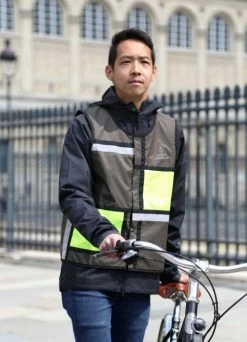 Gilet De Sécurité Vélo Mondrian - Georgia In Dublin -Vêtements Soldes Magasin gilet de securite velo mondrian georgia in dublin 3