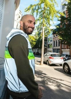 Gilet Réfléchissant Vélo Route North - Gofluo -Vêtements Soldes Magasin gilet reflechissant velo route north gofluo 3