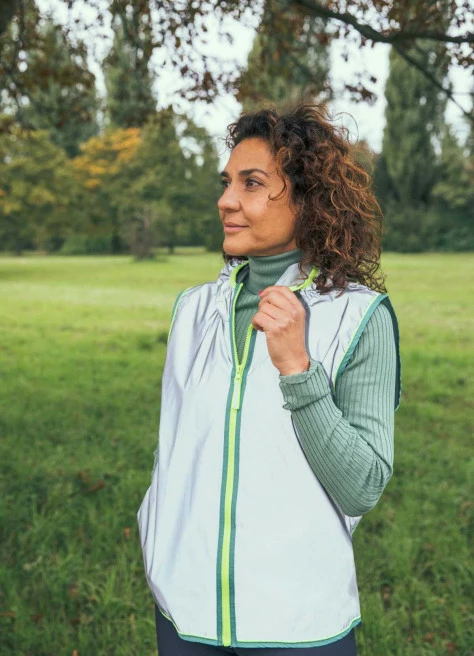 Gilet Réflechissant Vélo Ville Darknight - Gofluo 2 Gilet Réflechissant Vélo Ville Darknight - Gofluo – Image 2