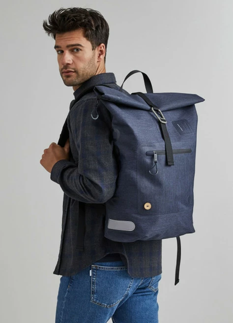 Sac à Dos Vélo En Polyester Recyclé - Faguo 2 Sac à Dos Vélo En Polyester Recyclé - Faguo – Image 2