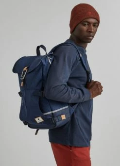 Sac A Dos Vélo Renforcé En Tissu Recyclé Et étanche - Faguo