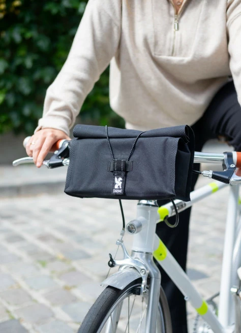 Sacoche De Guidon Urban Ex Handlebar 2.0 - Chrome -Vêtements Soldes Magasin sacoche de guidon urban ex handlebar 20 chrome