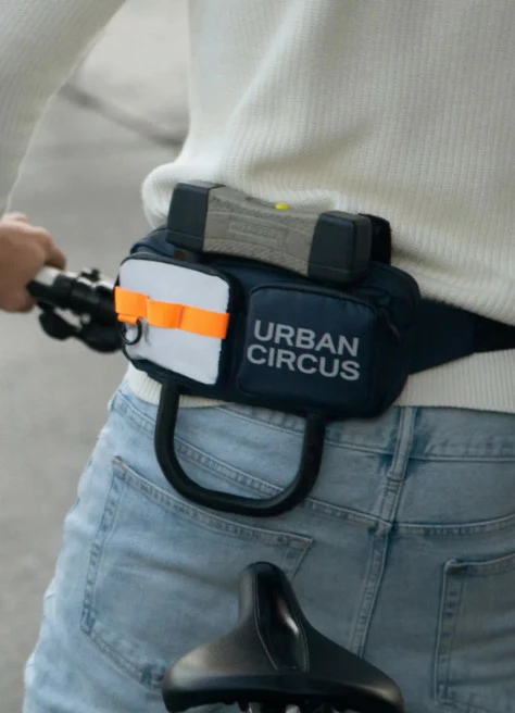 Sacoche Vélo Polyvalente Réfléchissante - Urban Circus 1 Sacoche Vélo Polyvalente Réfléchissante - Urban Circus