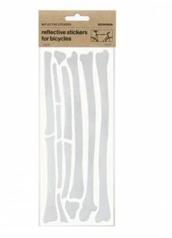 Stickers Vélo Réfléchissants Os - Bookman -Vêtements Soldes Magasin stickers velo reflechissants os bookman 2