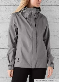 Veste Imperméable Vélo Storm Signal - Chrome